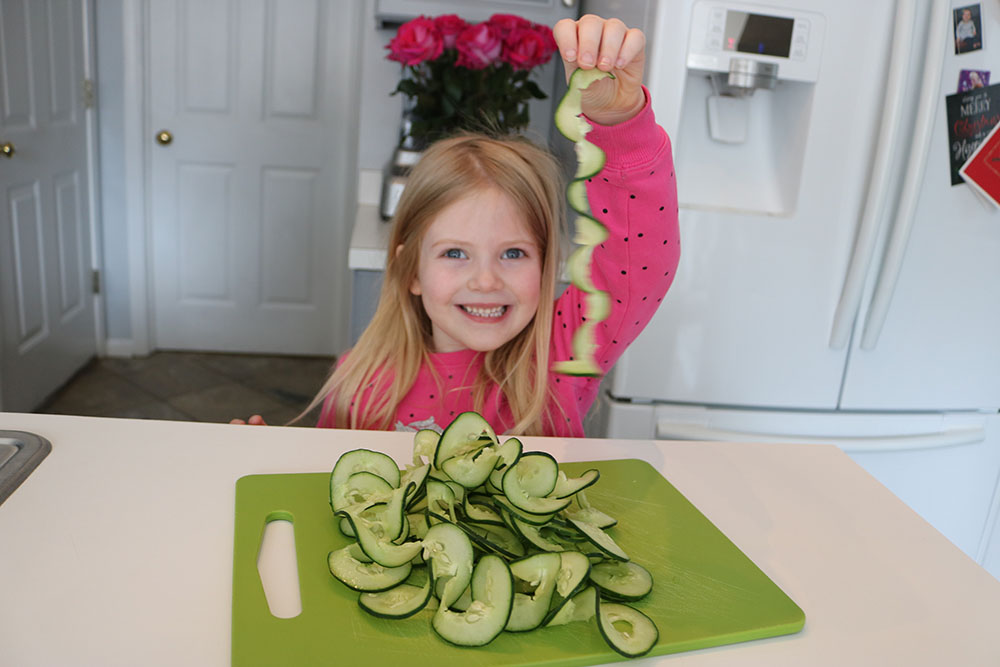 Cucumber Noodle Greek Salad recipe