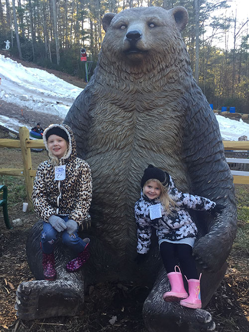 snow tubing