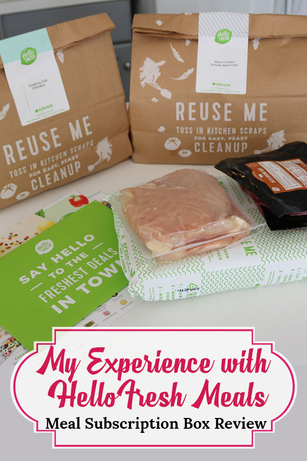 Meal Subscription Box Review For HelloFresh