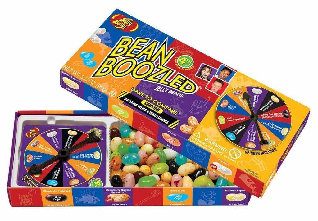 best games for family game night bean boozled challenge