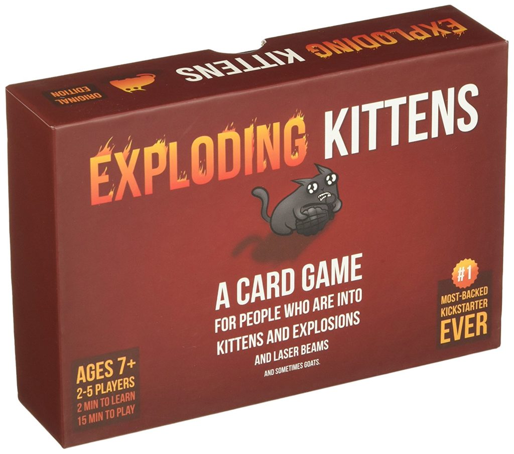best games for family game night exploding kittens