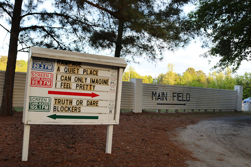 drive-in movie theater locations 