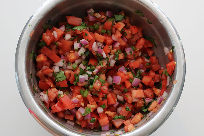 how to make pico de gallo salsa