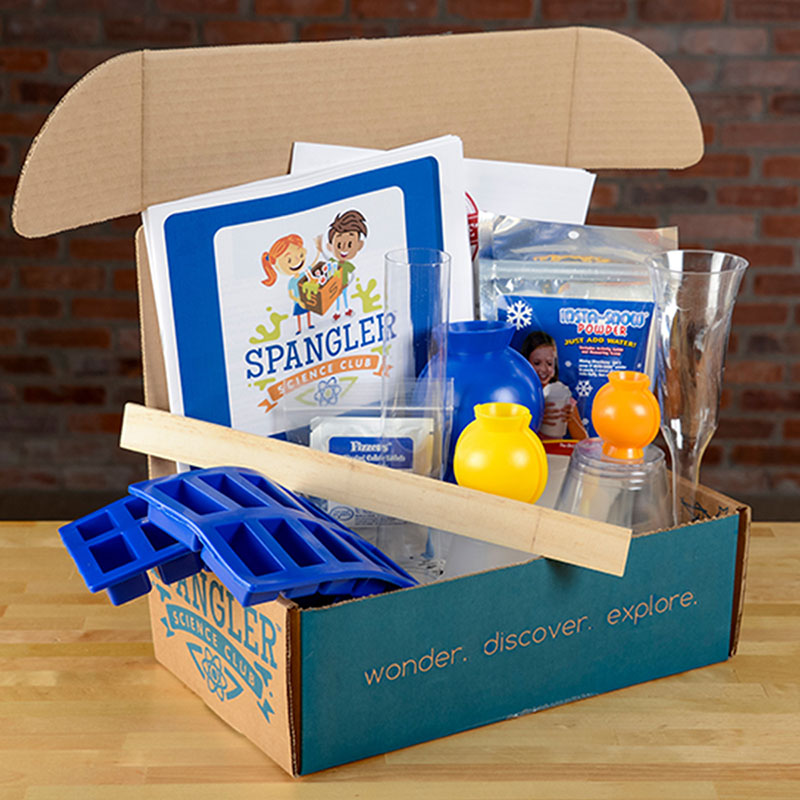 steve spangler science club subscription box for kids instant snow