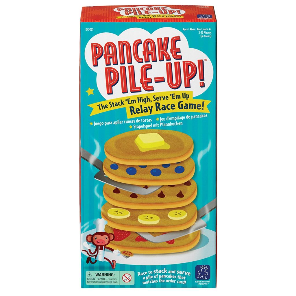best board games for preschoolers pancake pile up