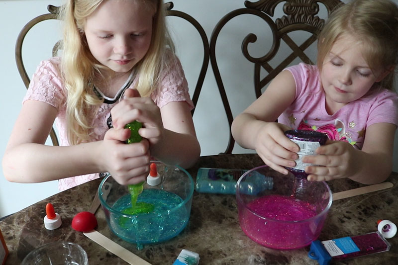 how to make mermaid slime