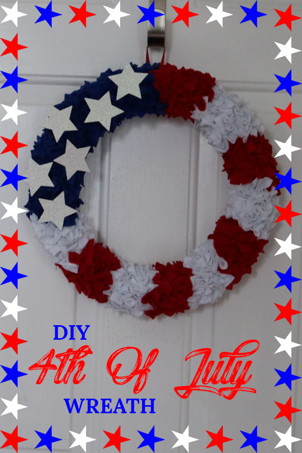 4th of july decoration diy wreath