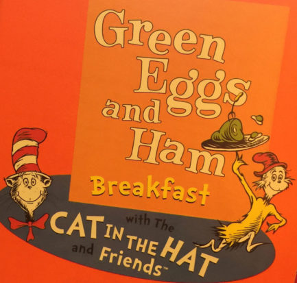 dr. seuss green eggs and ham breakfast