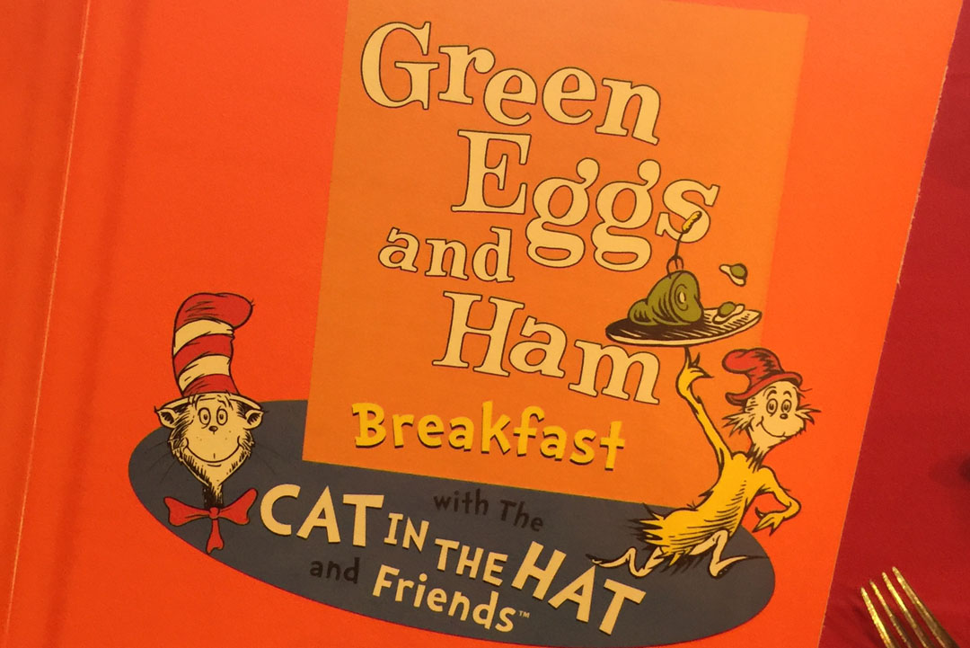 Dr. Seuss Green Eggs and Ham Breakfast Review - Carnival Cruise