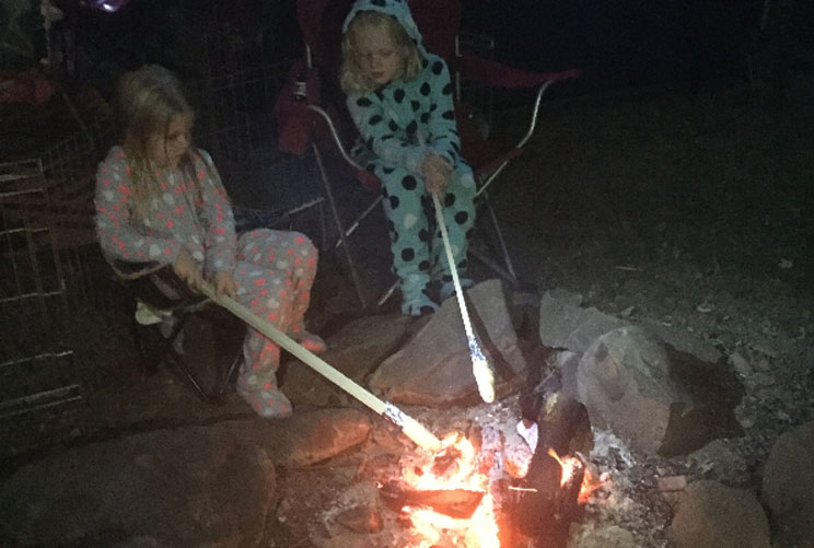 Camping With Kids How To Make Campfire Eclairs