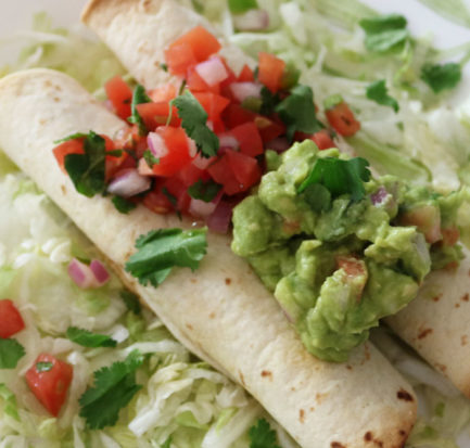 baked chicken taquitos recipe cinco de mayo mexican cusine