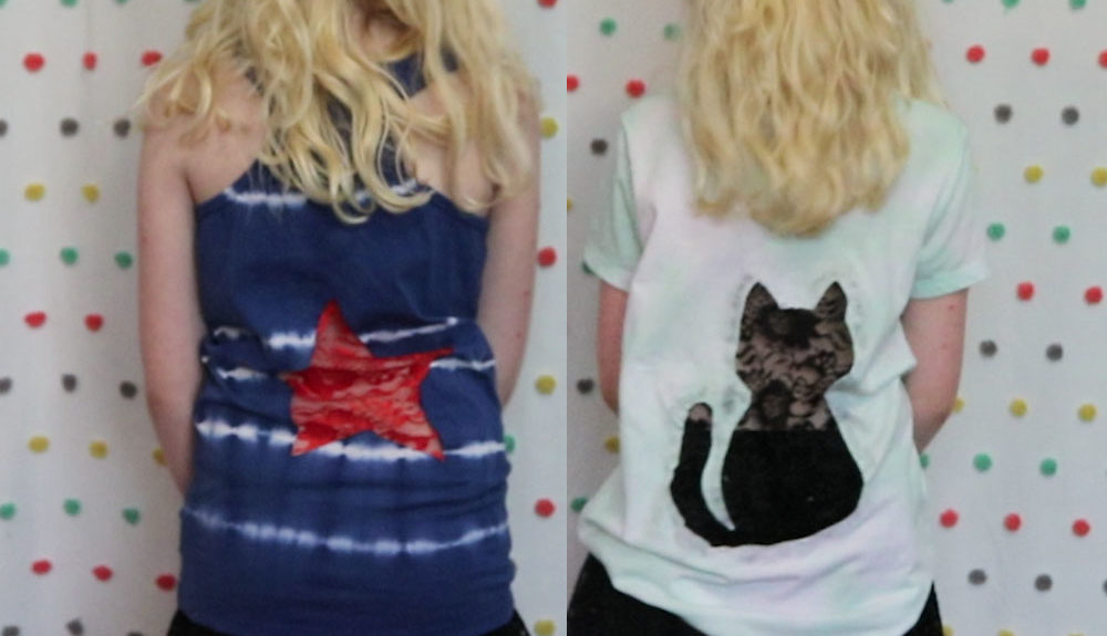 DIY Shirt hack no sew edition