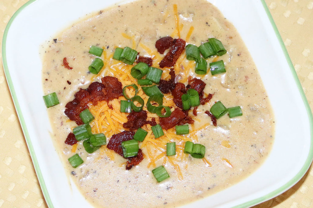 easy one pot loaded baked potato soup recipe