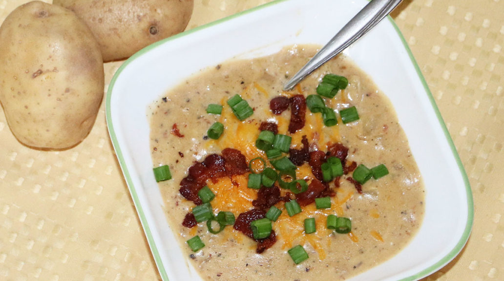 easy one pot loaded baked potato soup recipe