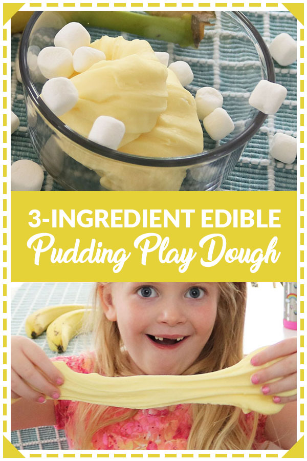 3-Ingredient Pudding Play Dough